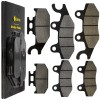 Caltric Front Rear Brake Pads for Yamaha Raptor 700 700R