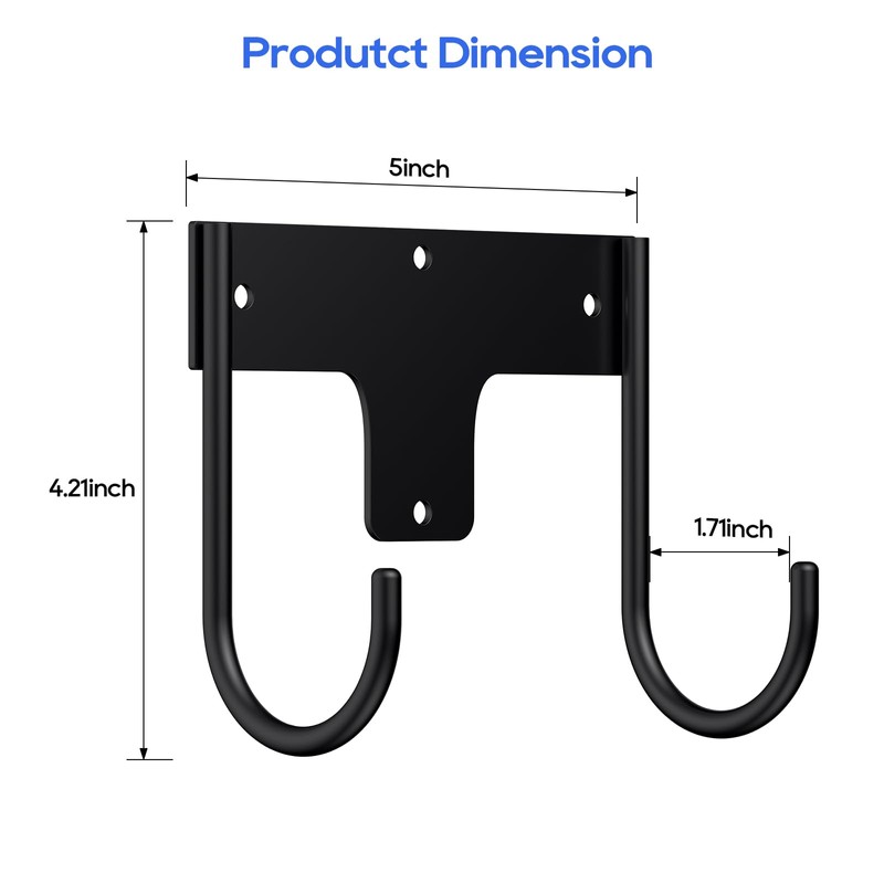 ORLESS Ironing Board Holder Wall Mount, Ironing Board Hanger, Ironing