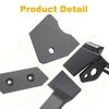 REARACE Motorcycle Fender Eliminator Kit License Plate Bracket Compatible with