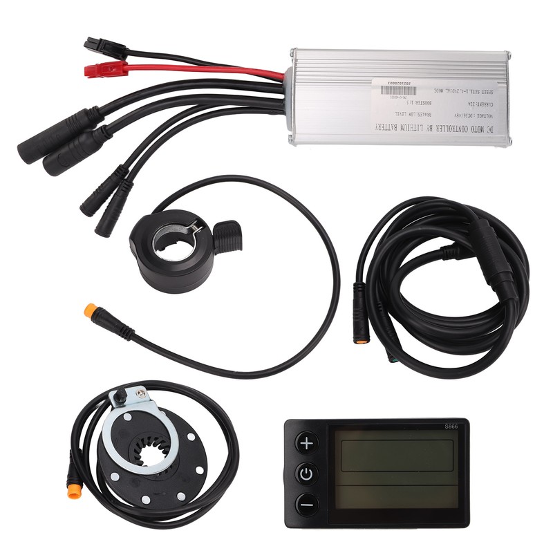 Electric Bicycle Modification Kit Waterproof 22A Controller S866 LCD Electric