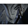 StoffBook Black Metallic Lycra Bi-Stretch 10% Elastane Fabric B483