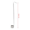 Stainless Steel Wine Dipper with Long Handle and Hanging Hook