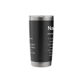 Naoki Name Definition Funny Dictionary Stainless Steel Insulated Tumbler