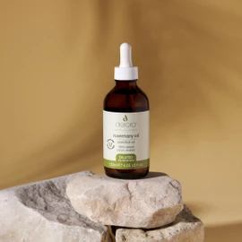 Derora Rosemary Oil (Diluted) for Hair & Skin | Pure & Ready to Use 3% Diluted | Rosemary Oil for Hair, Damaged Hair, Hair Loss, Dry Skin, Face, Scalp (120ml)