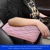 MTRPS Car Center Console Pad, Waterproof Leather Armrest Seat Box