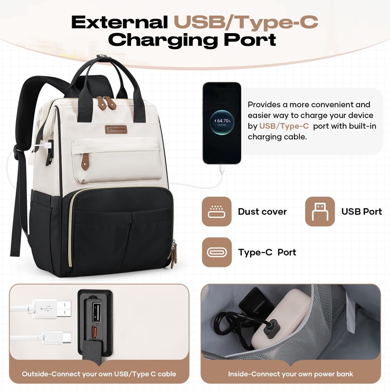 Maelstrom Travel Backpack for Women Men,Laptop Backpack Fits 15.6-17.3 Inch