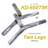 SONY New Sony KD-65X75K Stand Legs w/Screws [5-041-087-01 / 5-041-088-01]