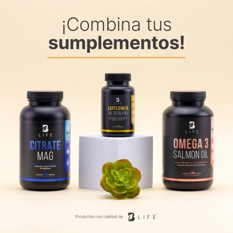 Vitamina D3 400 Ui 300 Cápsulas, Aceite De Cártamo, B