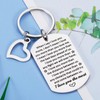 GGOJAGST Anniversary Wedding Gifts for Couples I Love You Keychain