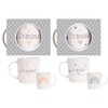 YöL New Grandparents Mugs Set Grandma Grandad Newborn New Bone