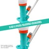 Premium Pool Vacuum Jet Underwater Cleaner, 3 Scrub Brushes, 2