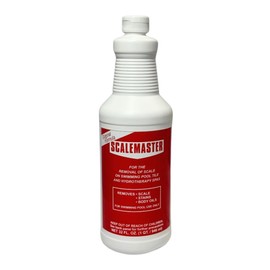 Scalemaster 10-1350 Pool Tile Cleaner – Powerful Scale, Calcium & Stain Remover for Swimming Pools & Spas - 32 Oz (1)