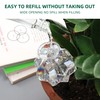 Soilagua 10 oz Large Top Fill Cactus Plant Self Watering