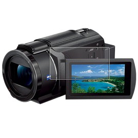 ClearView for Sony FDR-AX45A [High Hardness 9H Anti-Glare Type] LCD Protective Film Anti-Reflection! 9H High Hardness Film, Made in Japan