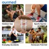 Ourmed Wound Closure Strips(2.4"x 2.8" - 4 Pcs), Butterfly Bandages