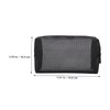 Beavorty 4pcs Nylon Mesh Makeup Bags Set Travel Toiletry Organizer