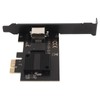 PCIe Network Card 10/100/1000/2500Mbps Gold Plated Pin Aluminium Alloy Gigabit