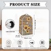 HUISEFOR Sunflower Print Dust Cover for Blender Wood Design Blender
