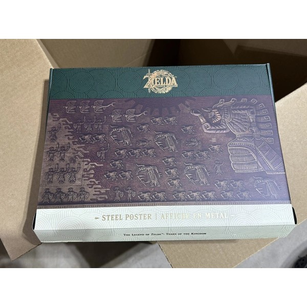 Legend of Zelda Tears of the Kingdom Collector’s Edition Steel