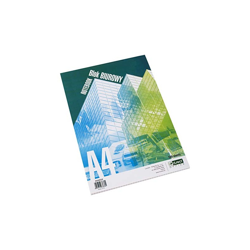 D.RECT Letter Block | Checkered Writing Pad | Checkered Block