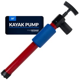 Five Oceans Manual Bilge Pump, Hand Bilge Pump - Manual Bilge Pumps for Boats, 18-Inch Hand Bilge Pumps for Boats, Canoe, Kayak, Small Boat, Dinghies - FO4760