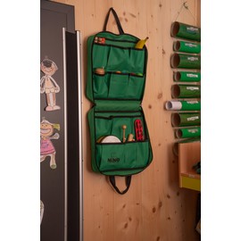 16 Piece Mixed Rhythm Set Instruments for Classroom Music, Groups — Includes Storage Bag