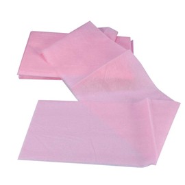 Pack of 10 180 x 80 cm Non-Woven Disposable Waterproof Bed Sheet Massage Beauty Cover (Pink)