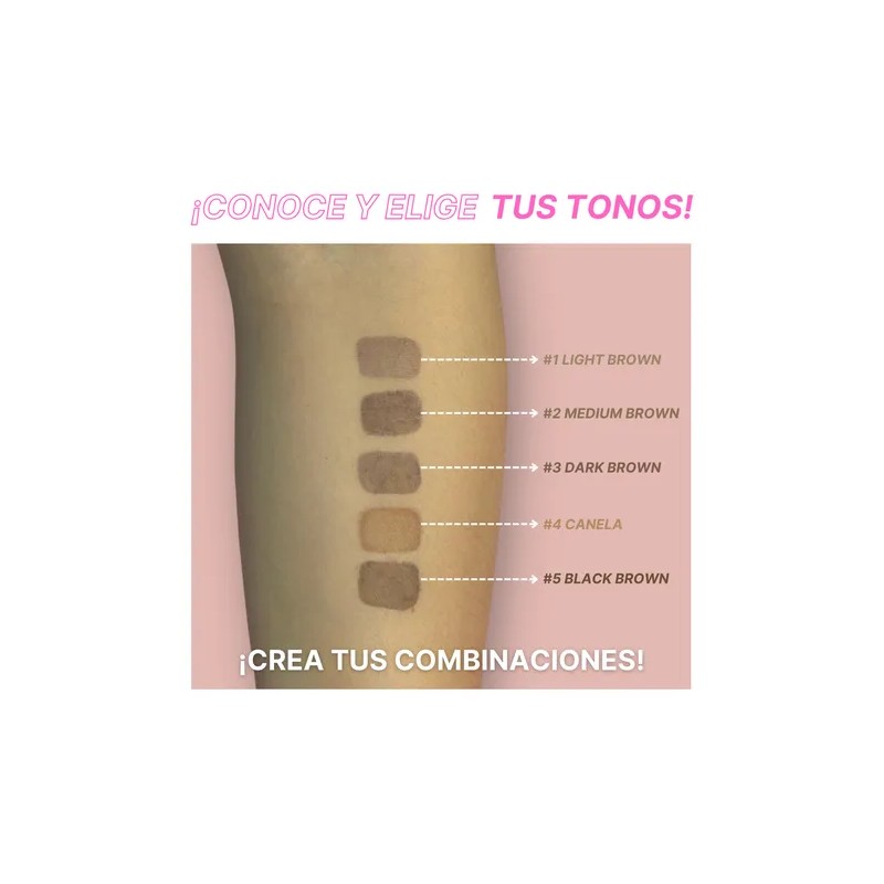 Kit Cera Gel Y Henna Stay Efecto Laminado Y Cejas