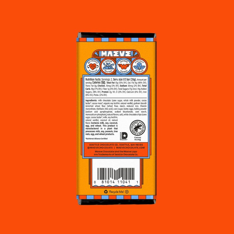 Maeve Chocolate Cabin S'mores Truffle Bar