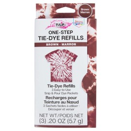 Tulip One-Step Tie-Dye Kit Dye Refill Packs, Brown