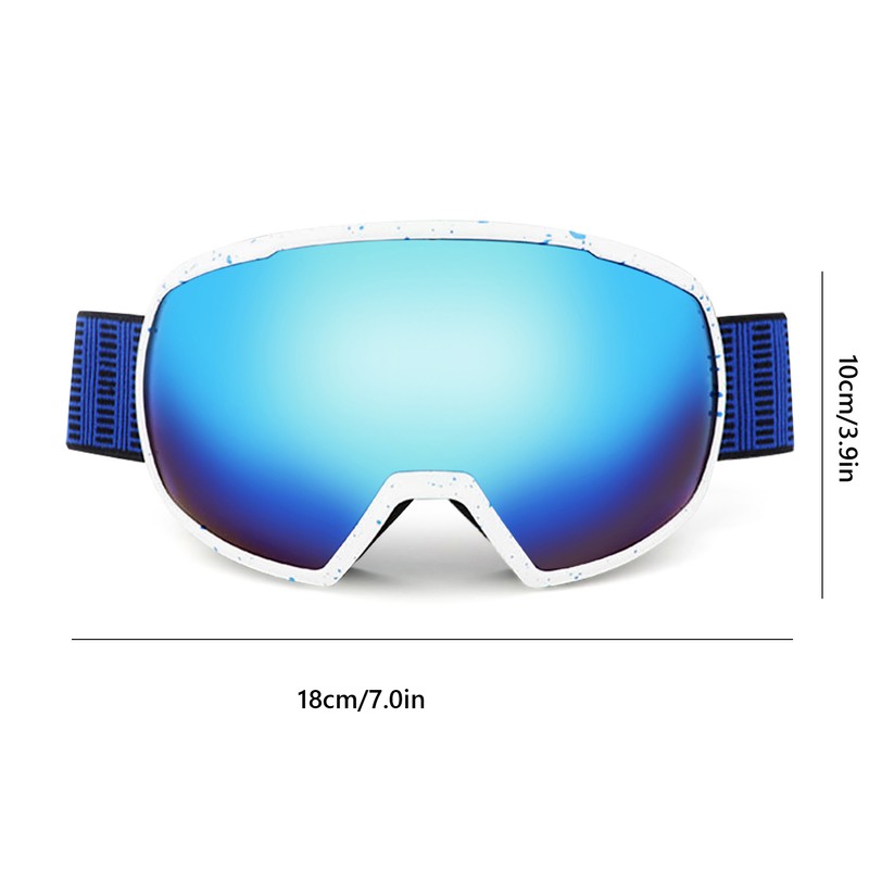 Shock Resistance Ski Goggles for Men Women Anti Fog UV