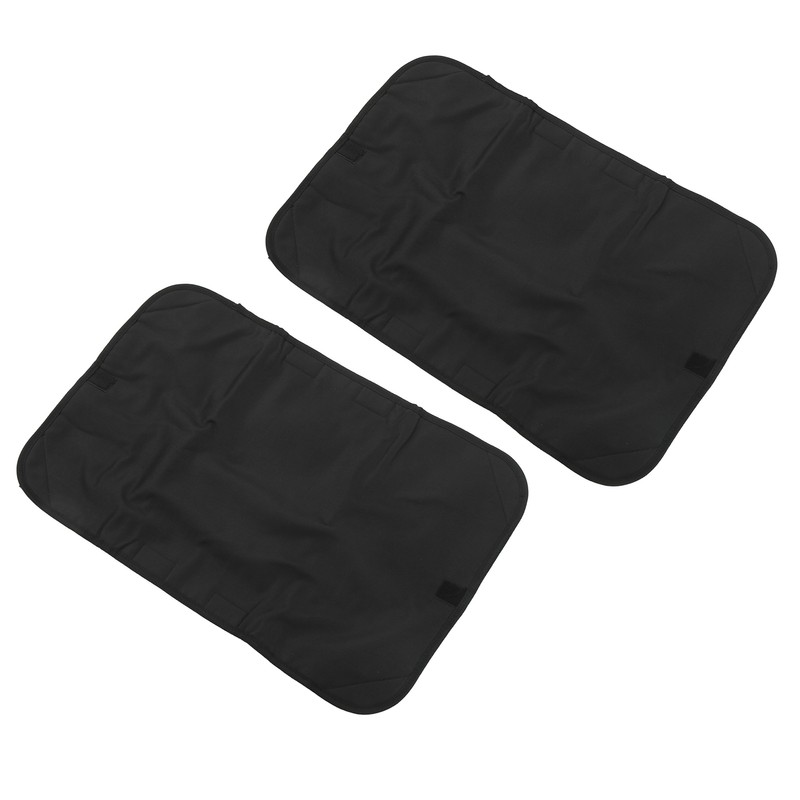 2PCS RV Window Shade Shading UV Protection Oxford Cloth Aluminum