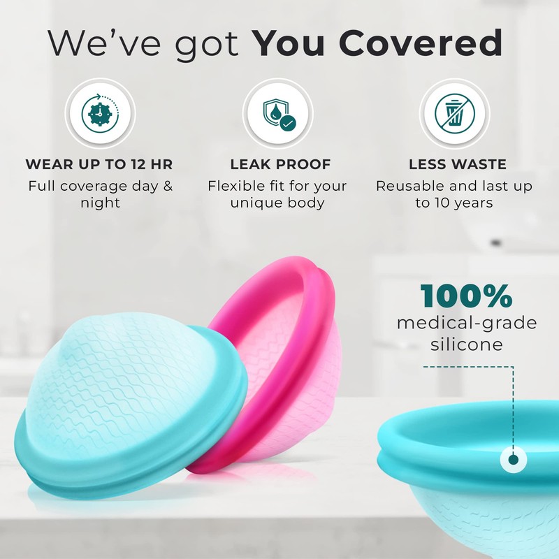 Reusable Period Disc - Soft Period Disc for Women (Small/Large