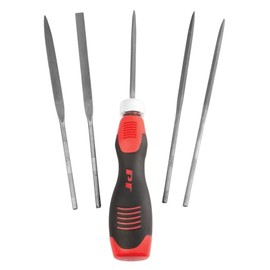 Performance Tool W5389 5-Piece Quick Change File Set - Versatile and Durable Tools for Precision Metalworking and Woodworking Projects