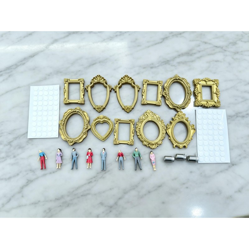 DIY Mini Museum Kit, Lighted Museum of Us Shadow Box