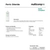 Ferric Chloride, Copper etchant Solution, 945 mL (1.99 pt) Bottle
