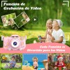 Lostrain Camara Digital Para Niña Mini Cámara Fotografica De Juguete