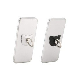 lenoup Cat Cell Phone Holder,360 Rotation Phone Ring Kickstand,Universal Cell Phone Ring Grip for Almost All Phones,Pad