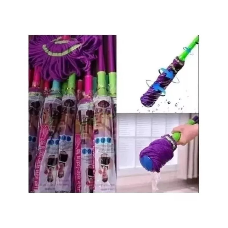 Molin 10 Piezas Trapeador Mop Mágico Torbellino Auto Exprimible