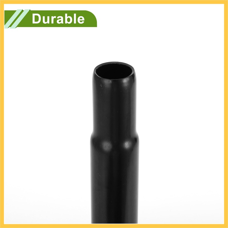 BULLSPANN Universal 25.4x200mm Black Motorcycle Seatpost Durable Motorcycle Saddle Post