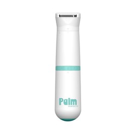 Clio PALMPERFECT - Recortadora eléctrica de bikini – Afeitadora de pelo fácil de viajar para un afeitado suave, doble hoja para afeitado cercano, uso 