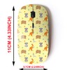 2.4G Wireless Mouse with Cute Pattern Design for All Laptops