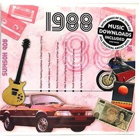 The CDCard Company 1988 The Classic Years CD Greeting Card