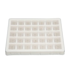 35 Pcs Mechanical Keyboard Switch Linear Dustproof Mute Long Service Life DIY Keyboard Switch with LED Slot for CRYSTAL SWITCH