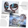 KOMBIUDA USB Adjustable Car Fan for Interior Cooling Compact Design