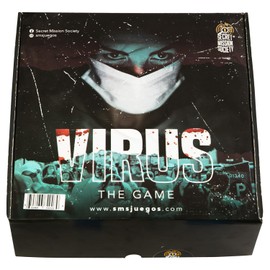 Secret Mission Society Juego de Mesa Virus® Escape Room in a Box® Cuarto de Escape en Caja Juego de Mesa guiado por App. Street Escapes® como Visto en Shark Tank