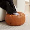 Louis Donné Unstuffed Pouf Ottoman Foot Rest Cover Only Storage