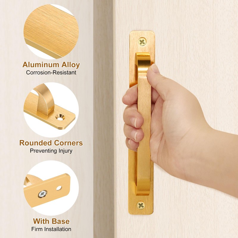 sourcing map 1 Pcs Barn Door Handle, 7.09 Inch Door