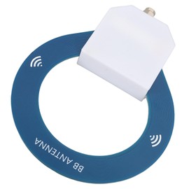 Telituny Mini Ring Antenna 9.9KHz-181MHz Reception Range Rotating Directional Antenna for Malachite SDR TEF6686 HAM Radio with SMA Male Plug