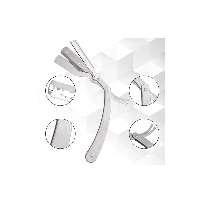50 PCS Edge Blades for Straight Razor Safety Razor Blades